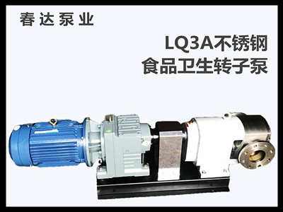 TLB-100型大流量大功率凸輪轉(zhuǎn)子泵